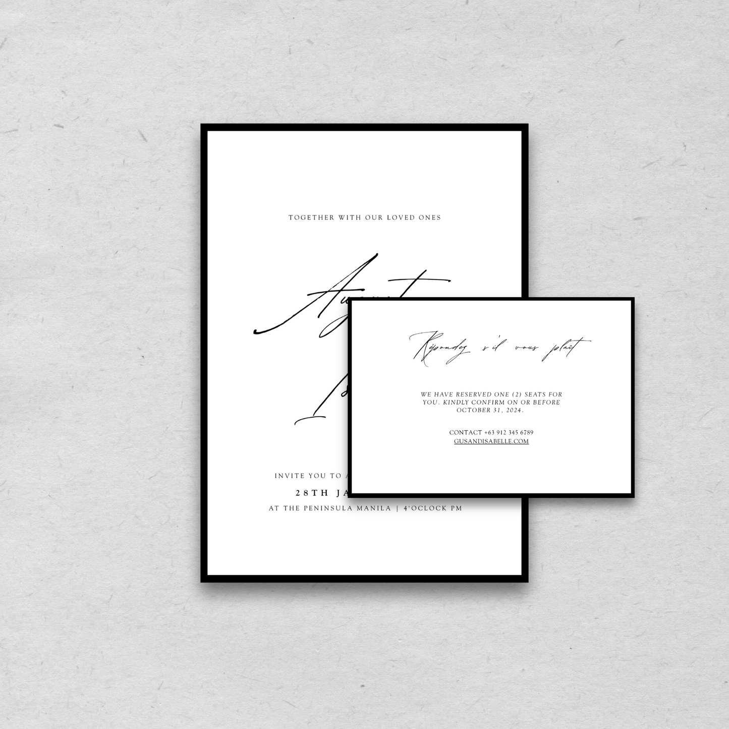 Classic NYC π€ β A Black and White Invitation Suite for City Celebrations, and Modern Minimalists