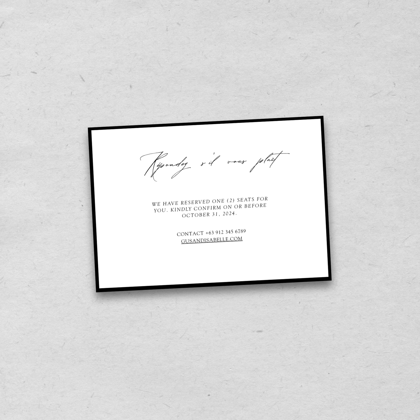 Classic NYC 🖤 – A Black and White Invitation Suite for City Celebrations, and Modern Minimalists